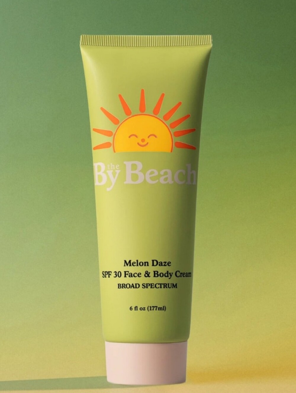 By Beach Melon Daze SPF 30 Face & Body Cream - Light Green